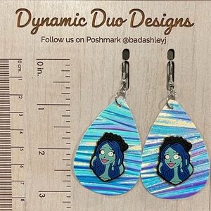 Halloween Corpse Bride earrings